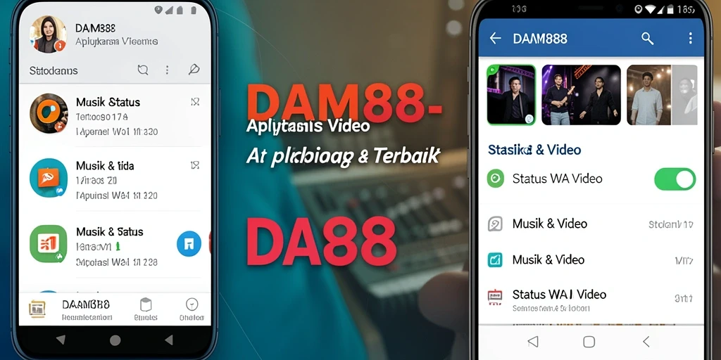 Tampilan antarmuka DAM88 yang memudahkan pengunduhan video.