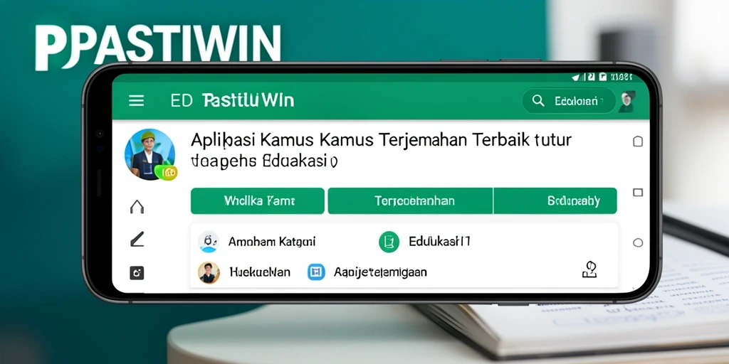 Tampilan antarmuka PASTIWIN yang menarik dan fungsional.