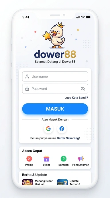 Masuk Akun dower88 untuk Pengguna Android