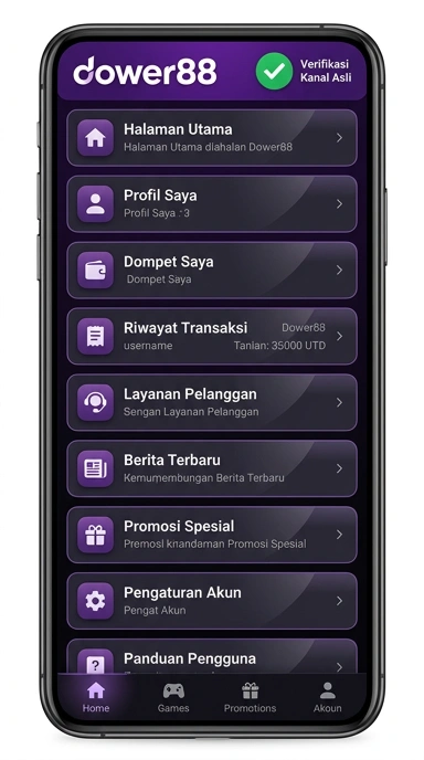 Kanal Resmi dower88 untuk Pengguna Android